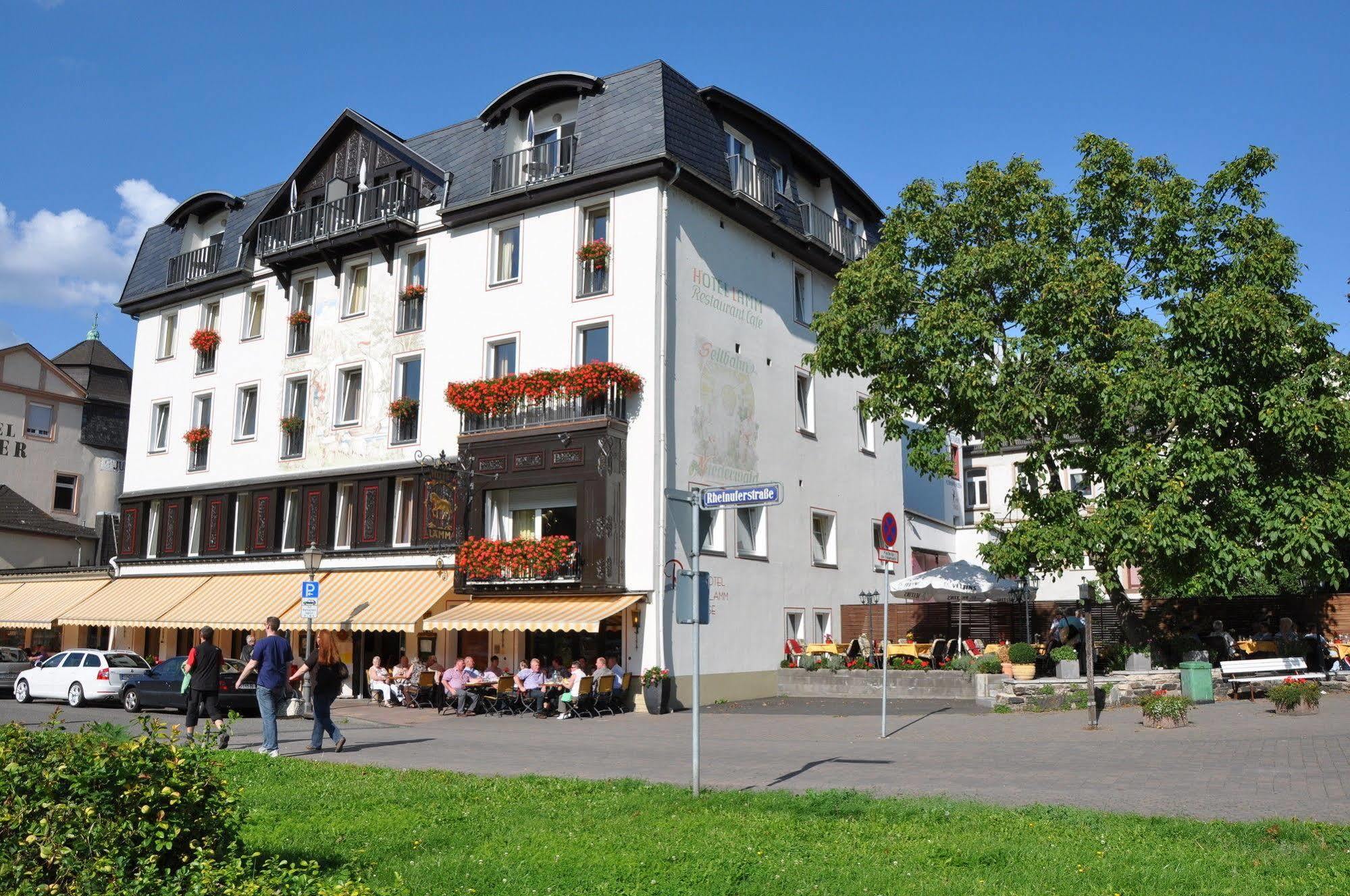 Rheinhotel Lamm Ruedesheim am Rhein Exterior photo
